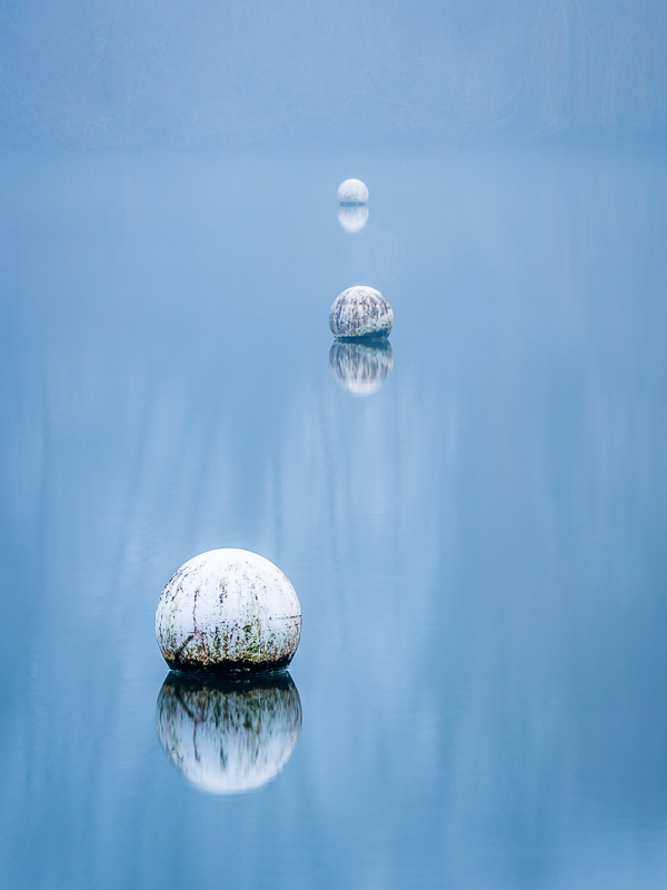 Bouys in the Mist